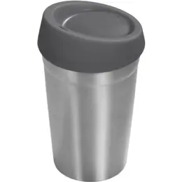 Kooshty Go-Jo Stainless Steel & Plastic Double-Wall Tumbler Grey